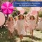Pink Mexican Piñata (32 Inch Large Star) – Handmade Foldable Fiesta Piñata with Foil Streamers – Authentic Mexican Party Decoration for Birthday, Baby Shower, Cinco de Mayo & Princess Theme Celebrations – Perfect for Mother's Day Card Making Displays